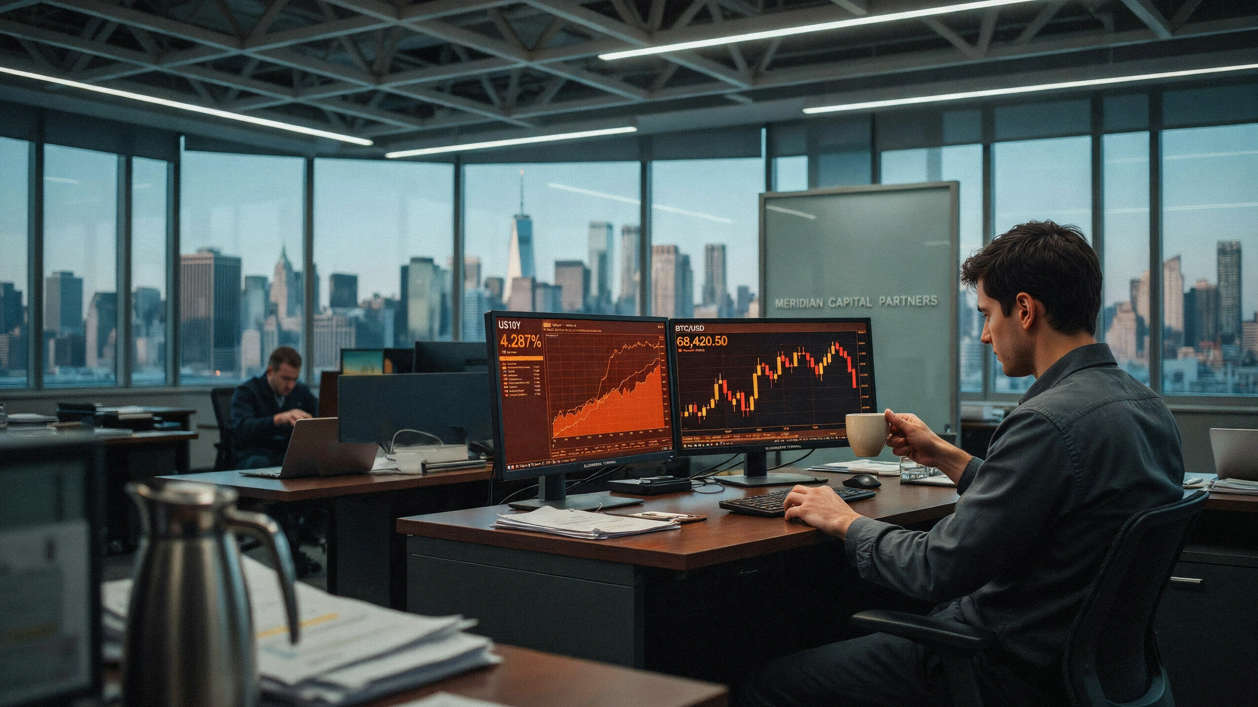 U.S. Treasury Yields Plunge After Hot CPI Print: 10Y at 5.19% as Curve Steepens, Bitcoin Cracks $81K