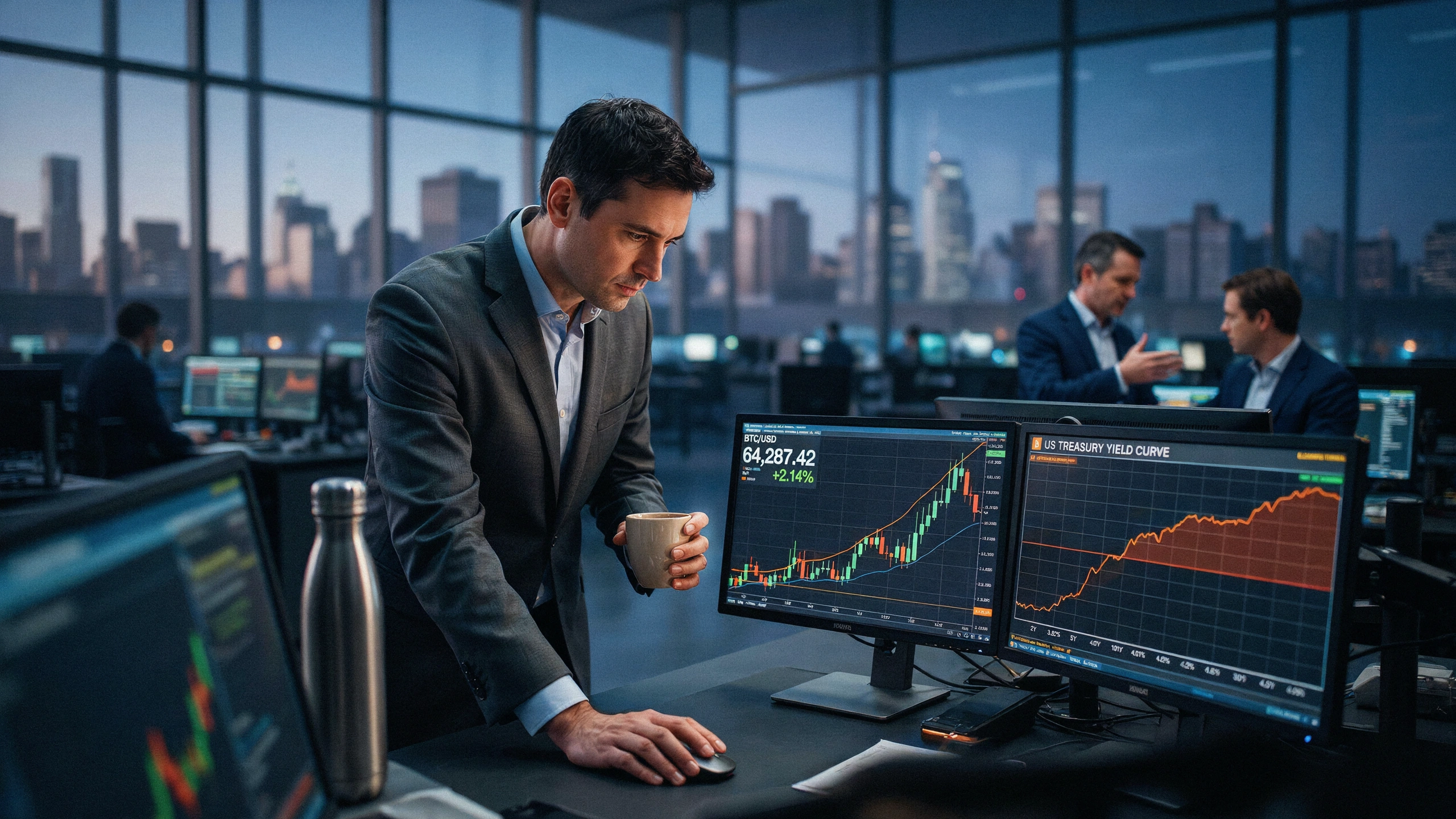 Wall Street Searches for Direction as 10Y at 5.06% and BTC Tests $80K Support